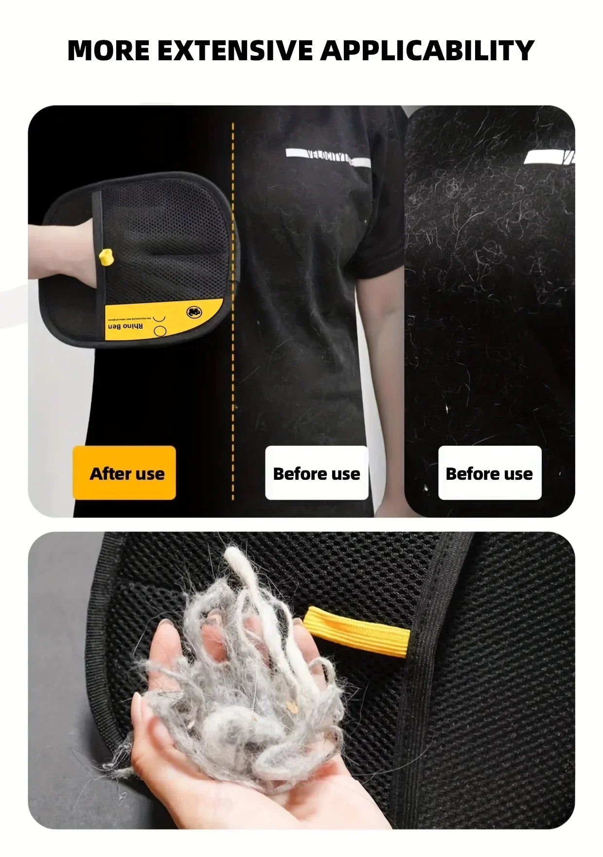 ComfyNook Pet Hair Removal Gloves - YourComfyNook